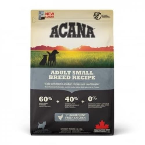 ACANA Heritage Adult Small Breed - hrana uscata fara cereale caini - 2kg - Produse pentru caini -