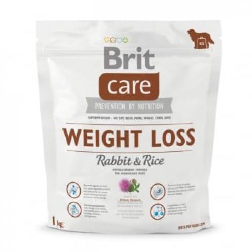 BRIT Care Weight Loss - Iepure cu Orez - hrana uscata caini - managemetul greutatii - 1kg - Produse pentru caini -