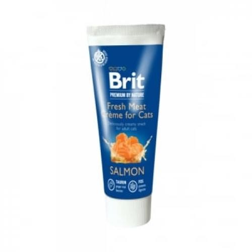 BRIT Premium By Nature - recompensa topping potentiator hrana pisici - Somon - (pate fin) - 75g - Ingrijire pisici -