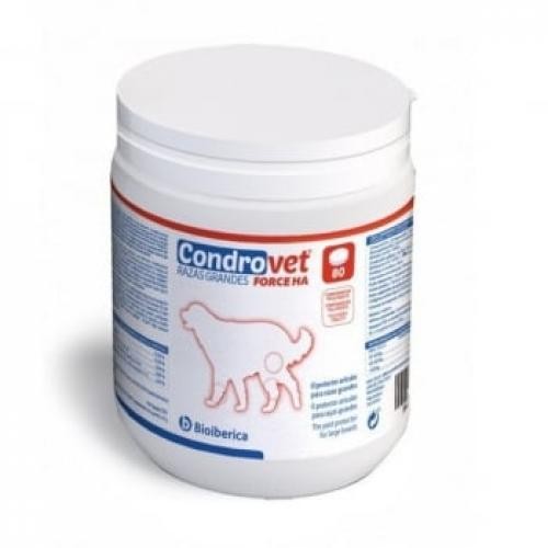 Condrovet Force HA Large Breeds - 80cpr - Produse pentru caini - Vitamine