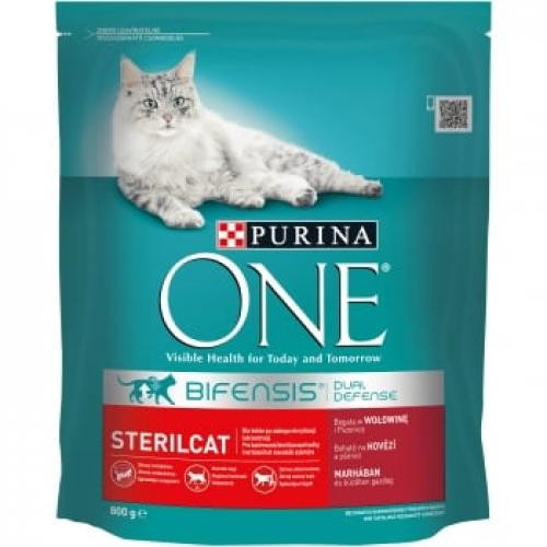 PURINA One Sterilcat - Vita cu Grau - hrana uscata pisici sterilizate - 800g - Ingrijire pisici -