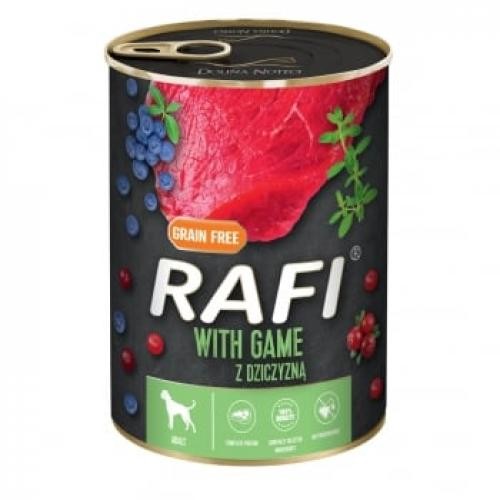 RAFI by Dolina Noteci - Vanat - conserva hrana umeda caini - (in aspic) - 400g - Produse pentru caini -