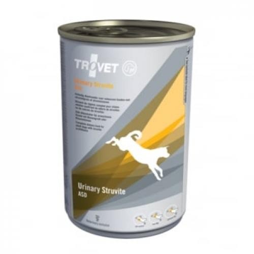 TROVET Dog Urinary Struvit ASD - dieta veterinara caini - conserva hrana umeda - afectiuni urinare (struviti) - (pate) - 400g - Produse pentru caini -