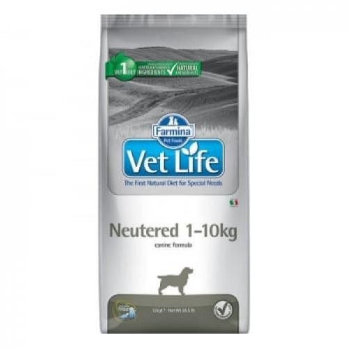 Vet Life Natural Diet Dog Neutered 1-10kg 10 kg - Produse pentru caini -