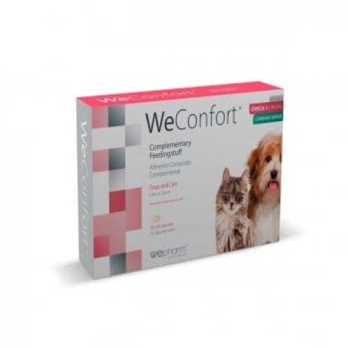 WEPHARM WeConfort - suplimente confort & bunastare generala - caini si pisici - 30cpr - Produse pentru caini - Vitamine